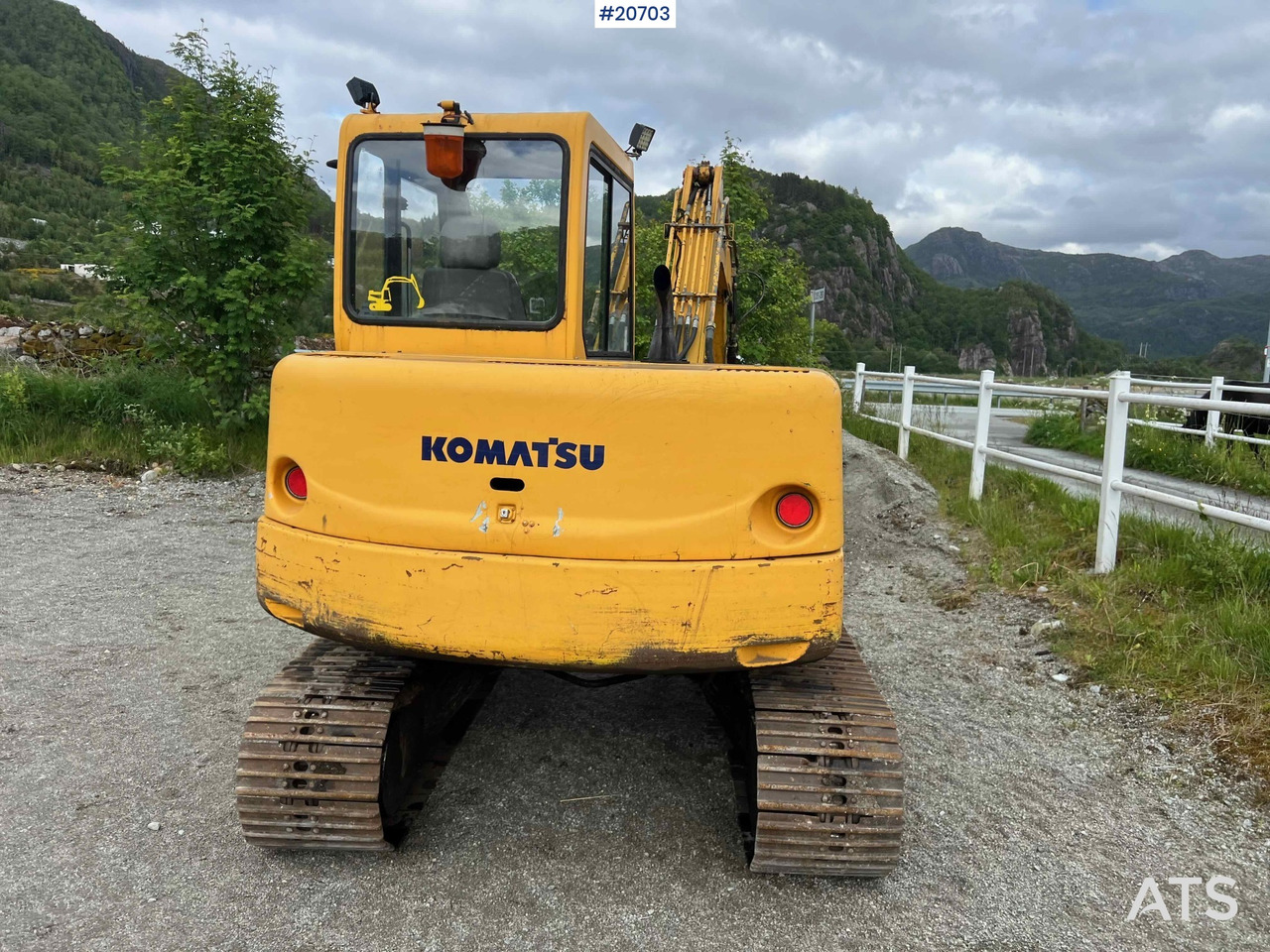 Escavadeira Komatsu PC75: foto 17