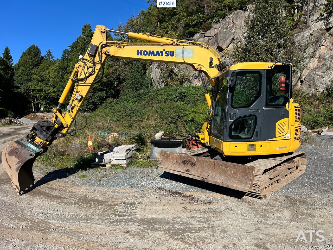 Komatsu PC78US - Escavadora de rastos: foto 1 Komatsu PC78US - Escavadora de rastos: foto 1