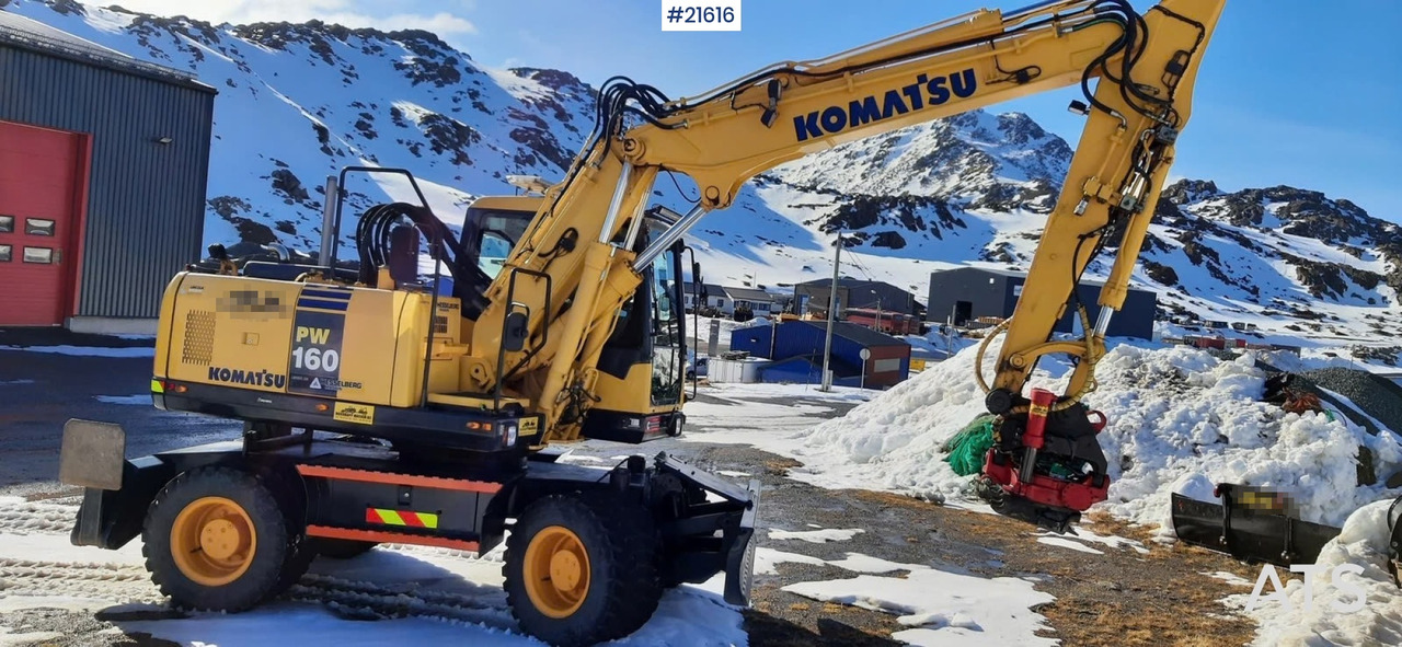Komatsu PW160-7K - Escavadeira: foto 2 Komatsu PW160-7K - Escavadeira: foto 2