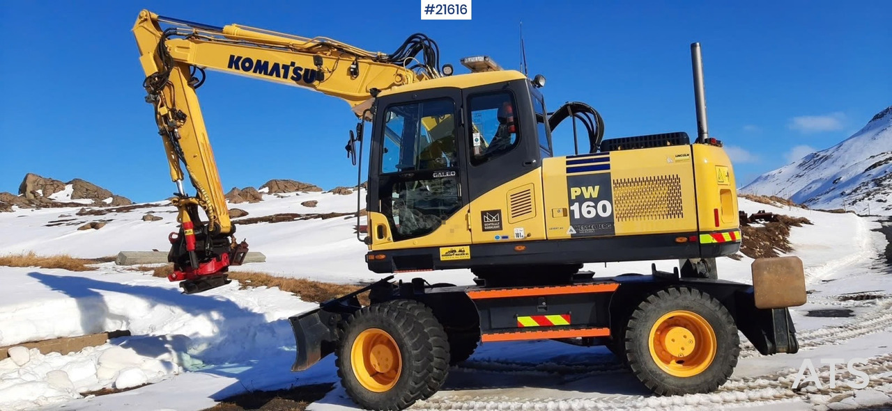 Komatsu PW160-7K - Escavadeira: foto 4 Komatsu PW160-7K - Escavadeira: foto 4