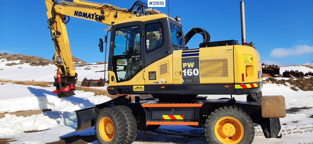 Komatsu PW160-7K - Escavadeira: foto 5 Komatsu PW160-7K - Escavadeira: foto 5