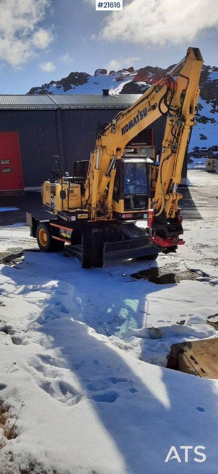 Komatsu PW160-7K - Escavadeira: foto 3 Komatsu PW160-7K - Escavadeira: foto 3