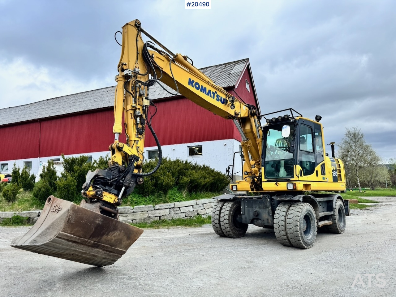 Komatsu PW160-8 - Pá carregadora de rodas: foto 1 Komatsu PW160-8 - Pá carregadora de rodas: foto 1
