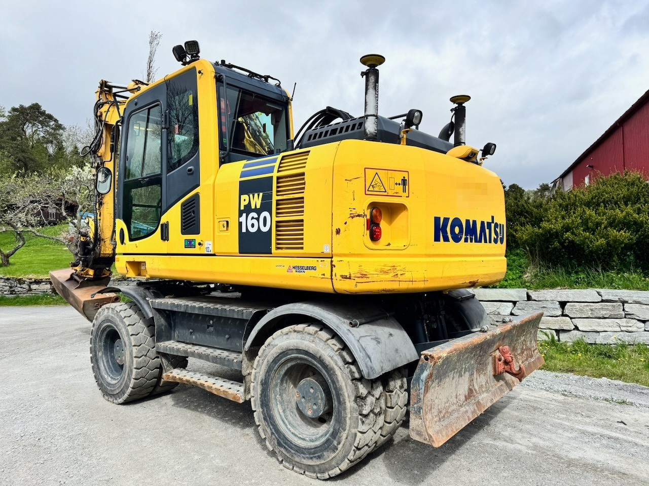 Komatsu PW160-8 - Pá carregadora de rodas: foto 4 Komatsu PW160-8 - Pá carregadora de rodas: foto 4