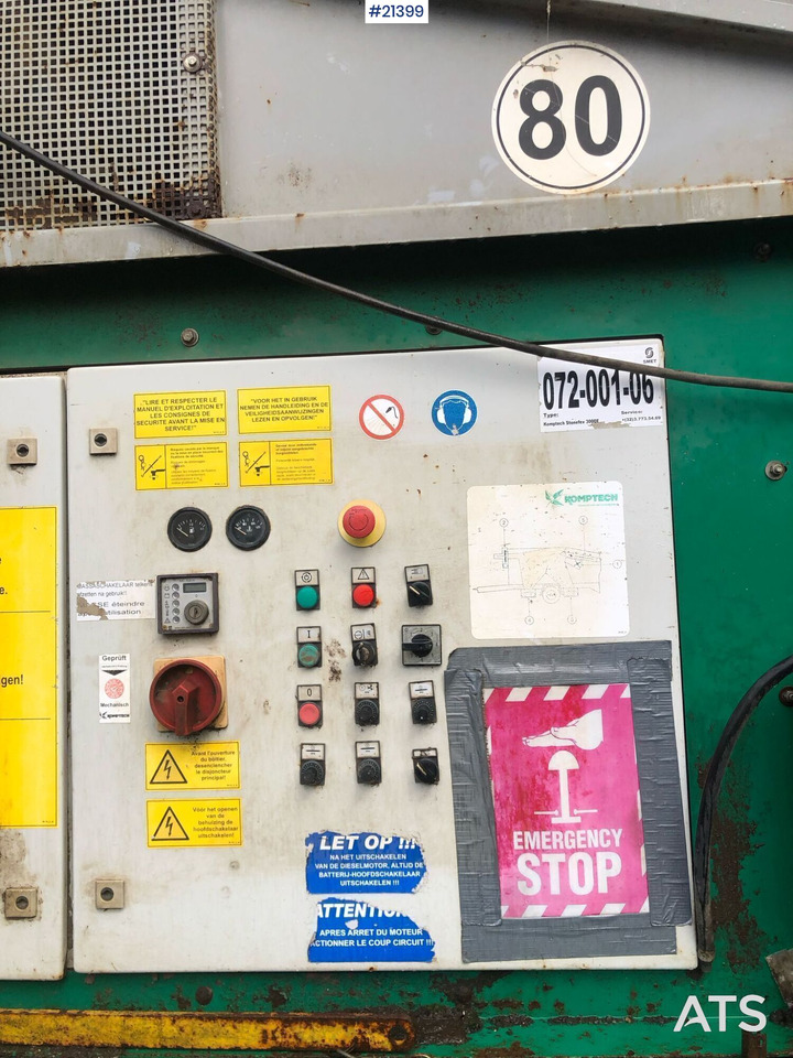 Komptech Stonefex 3000 - Peneira vibratória: foto 4 Komptech Stonefex 3000 - Peneira vibratória: foto 4