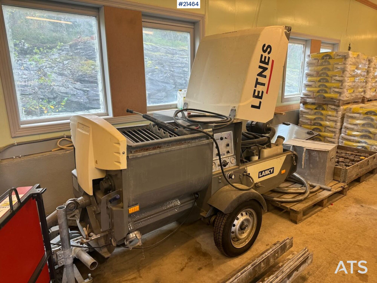 Lancy PH9TCL Gysepumpe - Bomba de betão estacionária: foto 2 Lancy PH9TCL Gysepumpe - Bomba de betão estacionária: foto 2