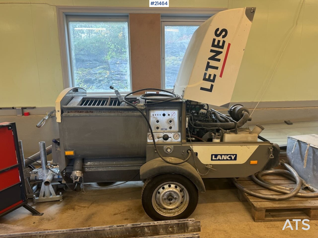 Lancy PH9TCL Gysepumpe - Bomba de betão estacionária: foto 1 Lancy PH9TCL Gysepumpe - Bomba de betão estacionária: foto 1