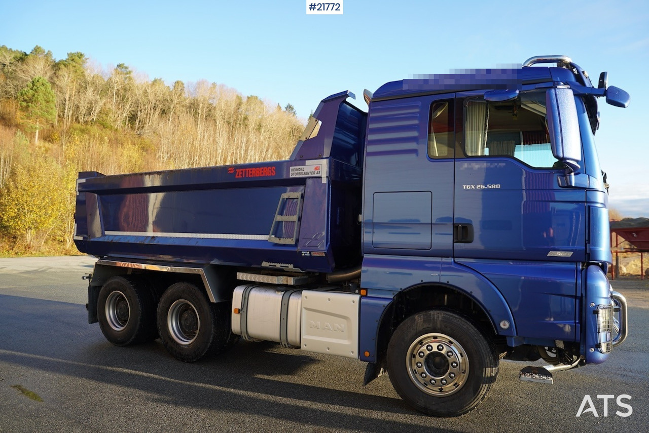 MAN 2018 Man TGX 26.580 6x4 tippbil med stålfjæring - Camião basculante: foto 4 MAN 2018 Man TGX 26.580 6x4 tippbil med stålfjæring - Camião basculante: foto 4