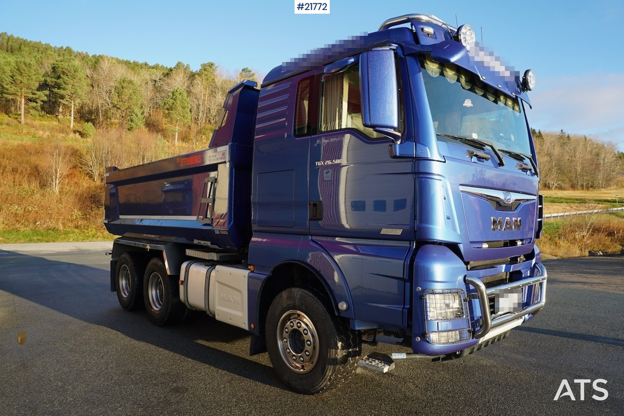 MAN 2018 Man TGX 26.580 6x4 tippbil med stålfjæring - Camião basculante: foto 3 MAN 2018 Man TGX 26.580 6x4 tippbil med stålfjæring - Camião basculante: foto 3