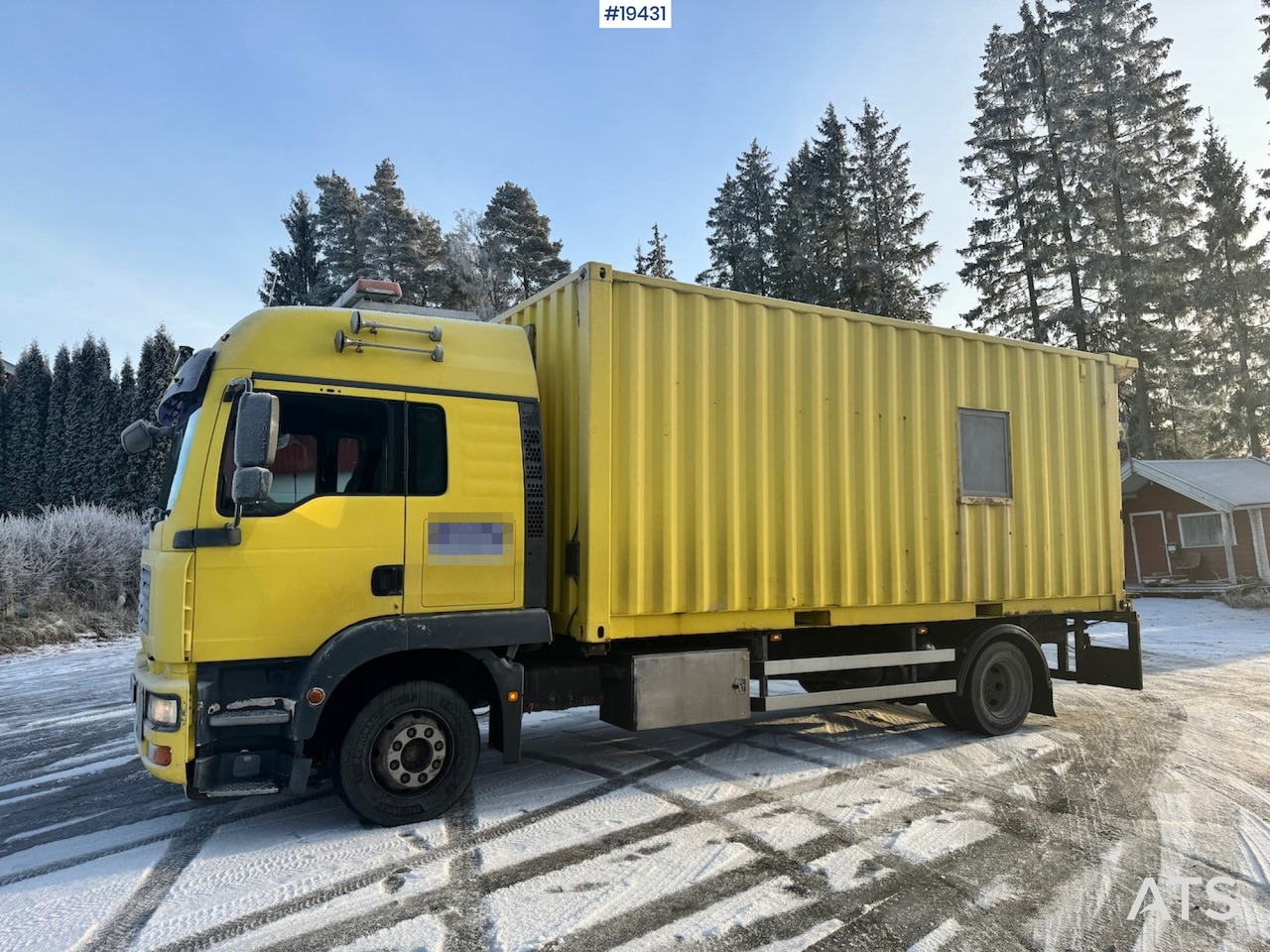 Camião transportador de contêineres/ Caixa móvel MAN TGM 15.280: foto 13