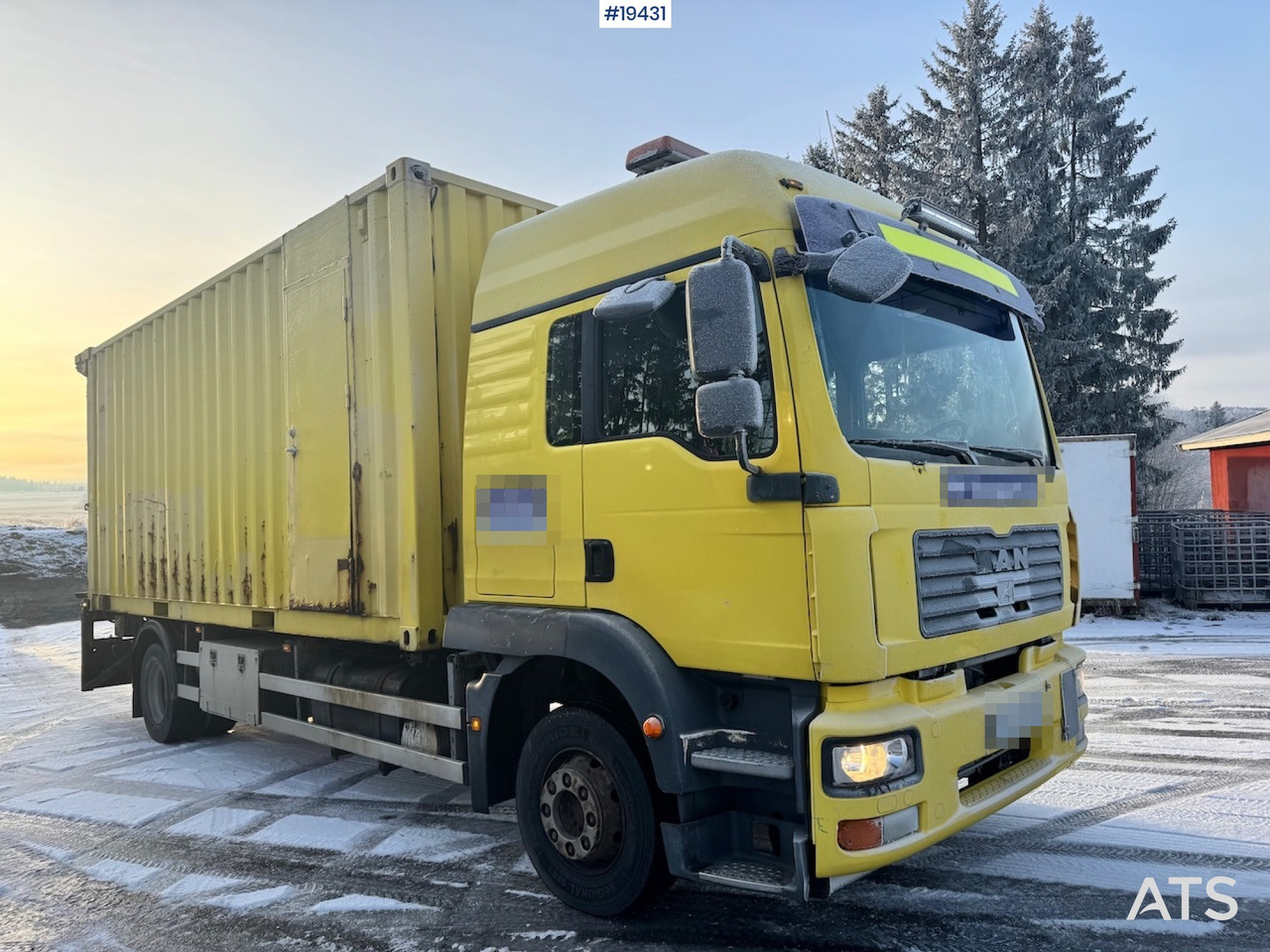 Camião transportador de contêineres/ Caixa móvel MAN TGM 15.280: foto 10