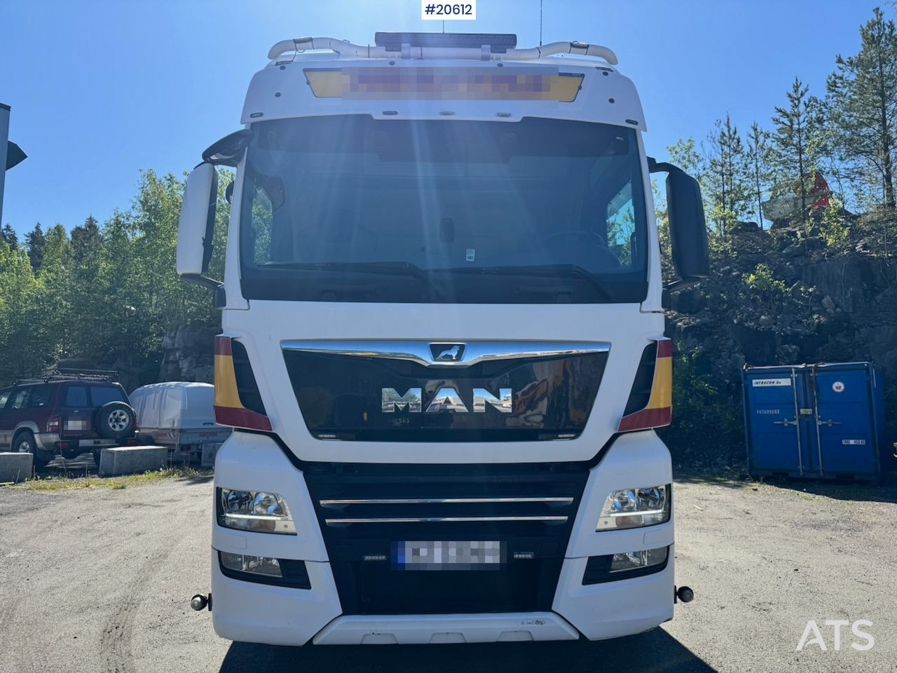 Camião de caixa aberta/ Plataforma MAN TGX 580: foto 10 Camião de caixa aberta/ Plataforma MAN TGX 580: foto 10