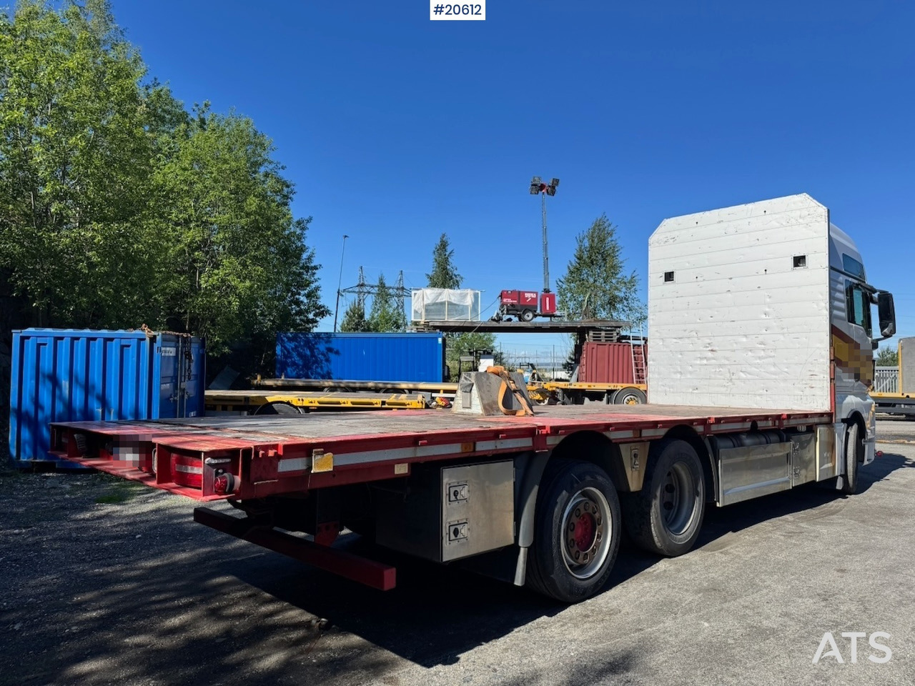 Camião de caixa aberta/ Plataforma MAN TGX 580: foto 6 Camião de caixa aberta/ Plataforma MAN TGX 580: foto 6