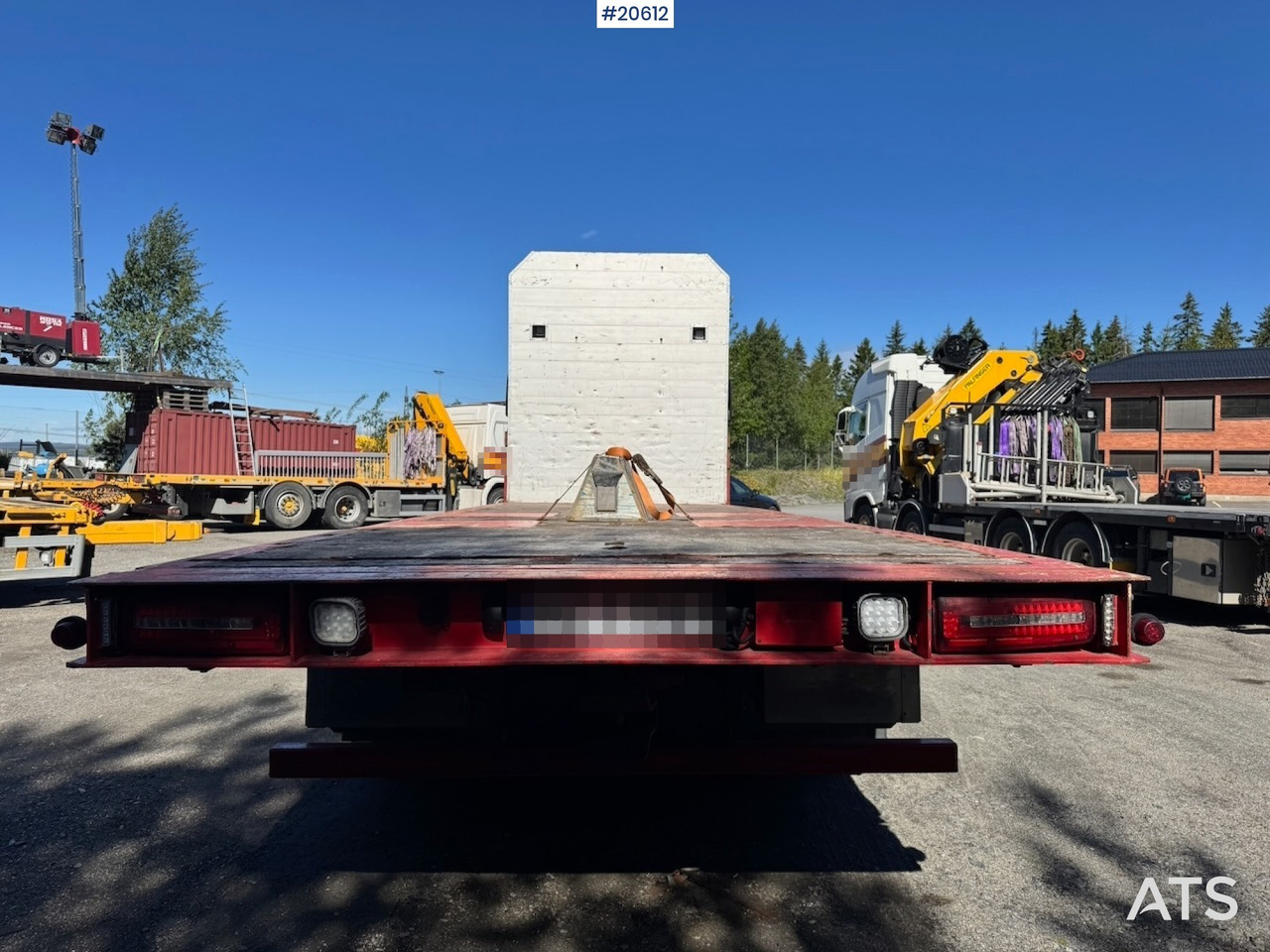 Camião de caixa aberta/ Plataforma MAN TGX 580: foto 5 Camião de caixa aberta/ Plataforma MAN TGX 580: foto 5