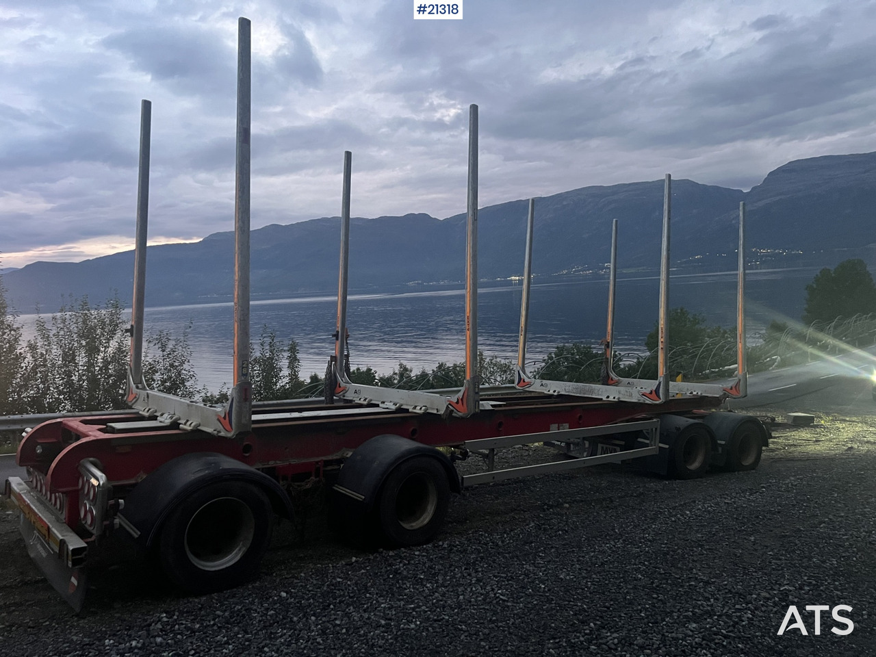 MVB10 MVB10-FLS4 4 akslet Tømmerhenger - Reboque transporte de madeira: foto 4 MVB10 MVB10-FLS4 4 akslet Tømmerhenger - Reboque transporte de madeira: foto 4