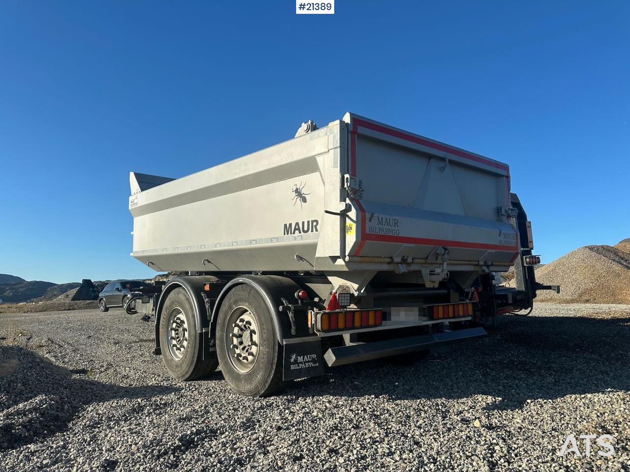 Maur bilpåbygg - Reboque basculante: foto 2 Maur bilpåbygg - Reboque basculante: foto 2