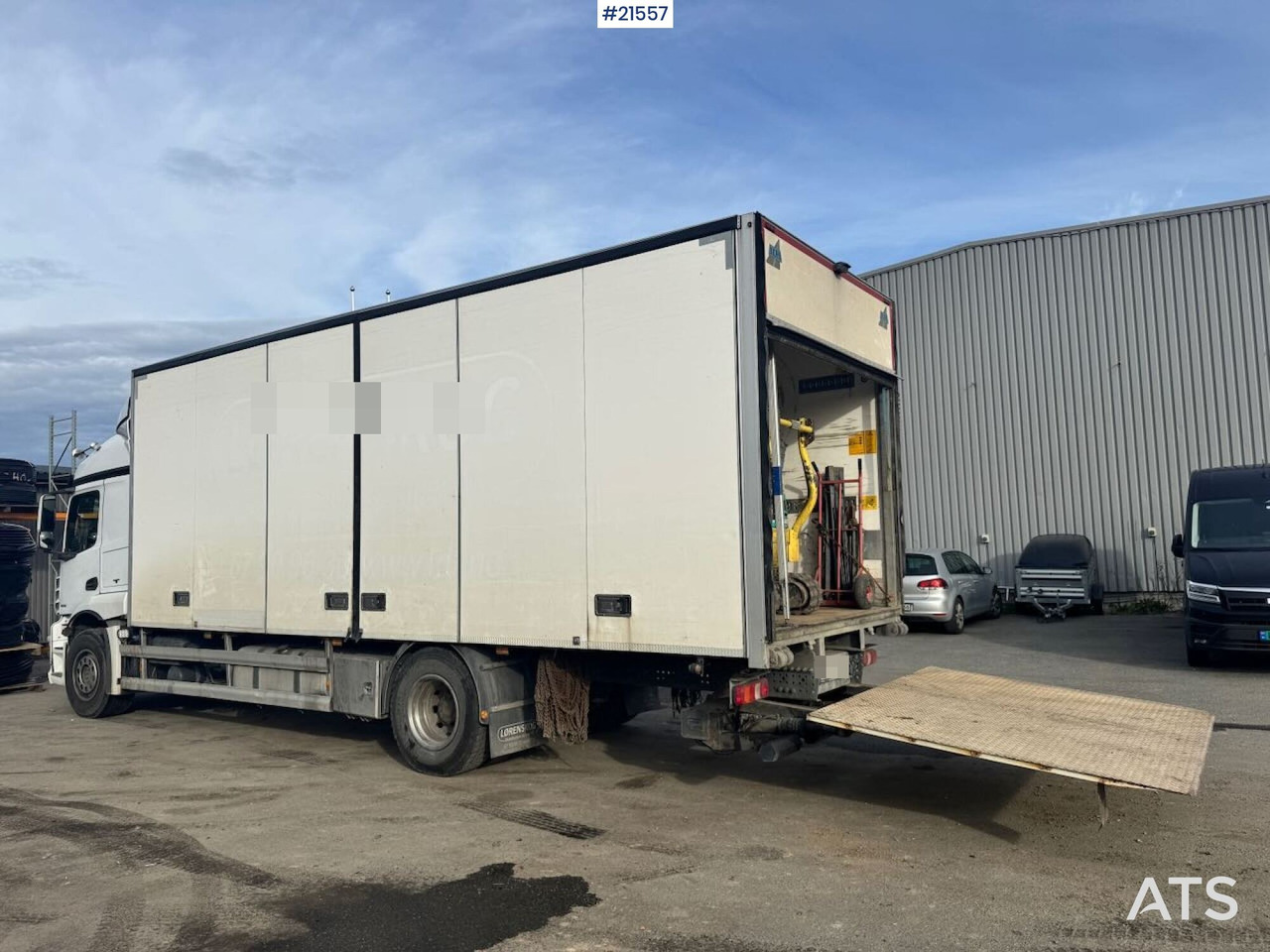 Mercedes Actros 1832 - Camião furgão: foto 4 Mercedes Actros 1832 - Camião furgão: foto 4