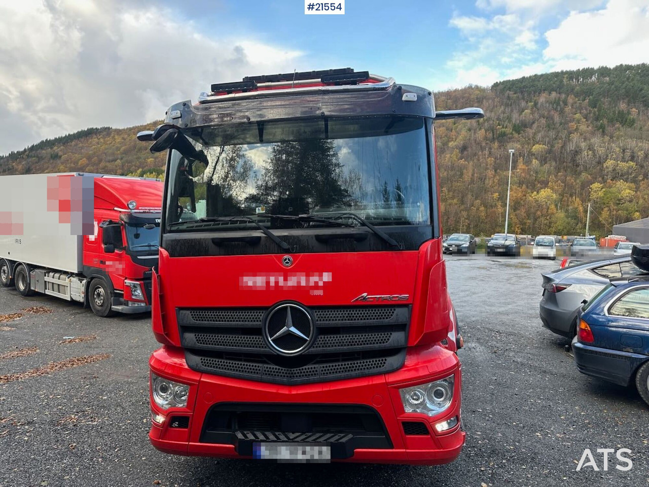 Mercedes Actros 2543 6x2 2 – kammers komprimatorbil m/ 2020 JOAB Anaconda twin påbygg - Caminhão de lixo: foto 5 Mercedes Actros 2543 6x2 2 – kammers komprimatorbil m/ 2020 JOAB Anaconda twin påbygg - Caminhão de lixo: foto 5