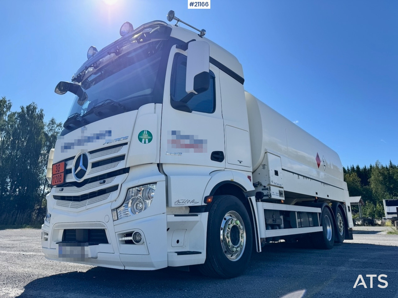 Caminhão tanque Mercedes Actros 2553: foto 12
