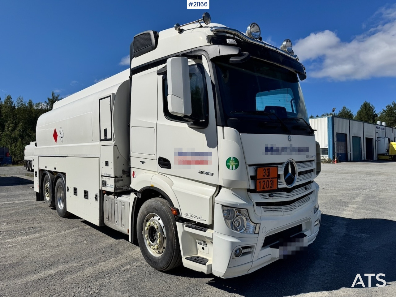 Caminhão tanque Mercedes Actros 2553: foto 9