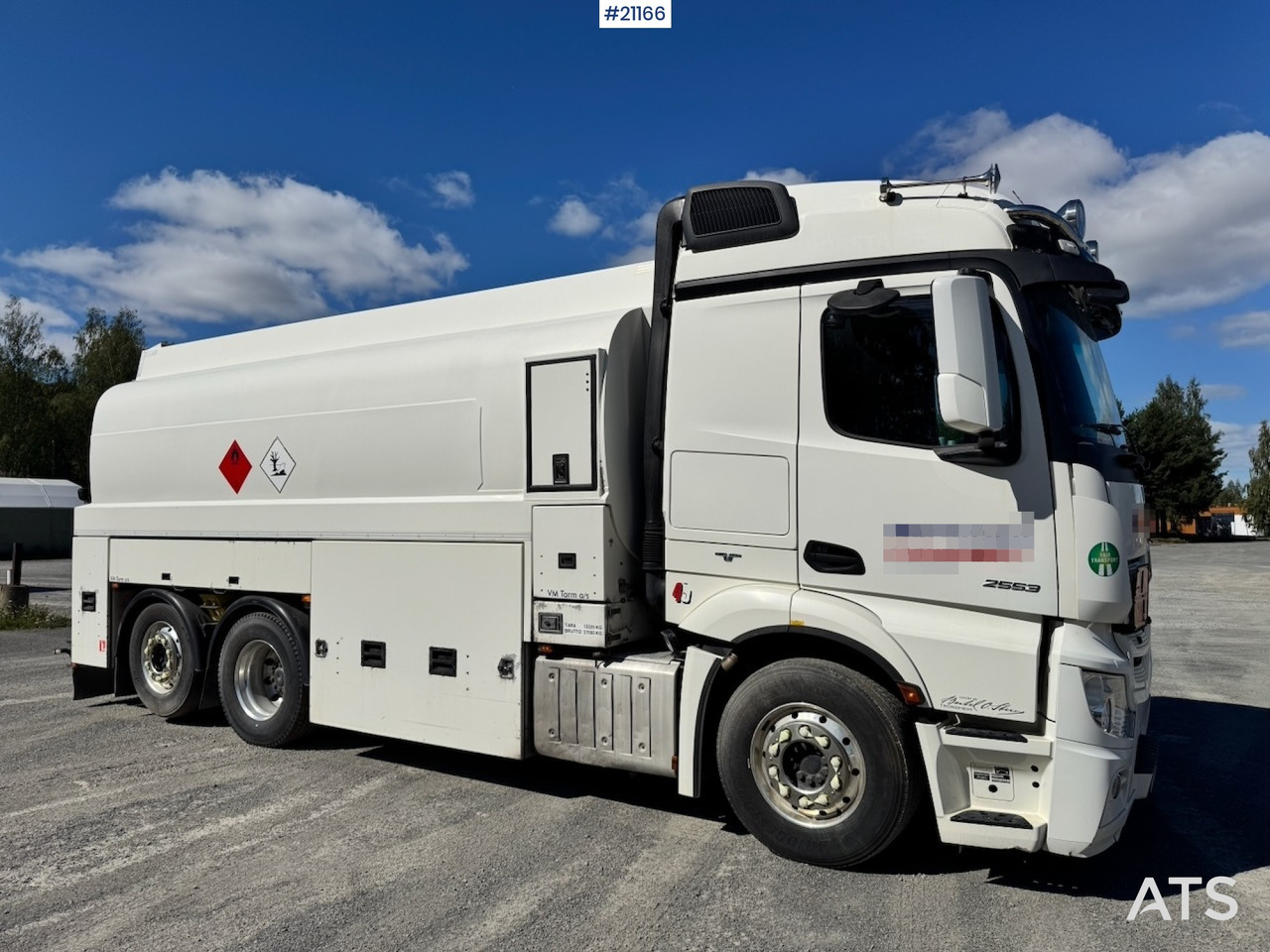 Caminhão tanque Mercedes Actros 2553: foto 8