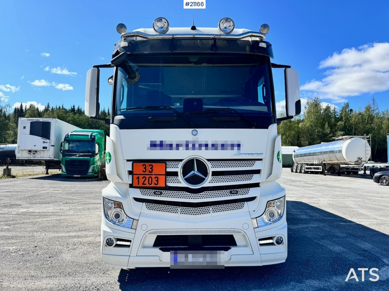 Caminhão tanque Mercedes Actros 2553: foto 10