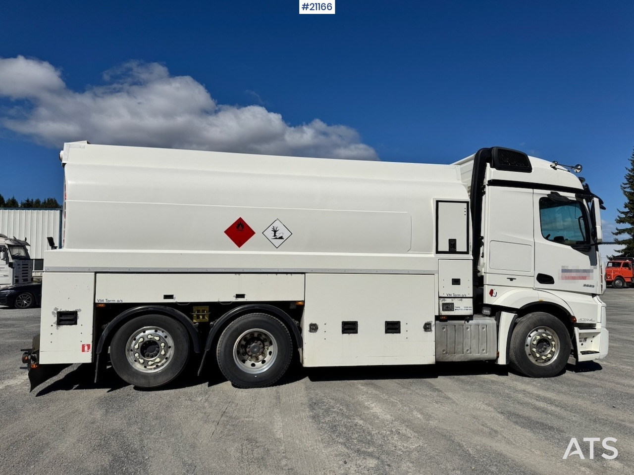 Caminhão tanque Mercedes Actros 2553: foto 7