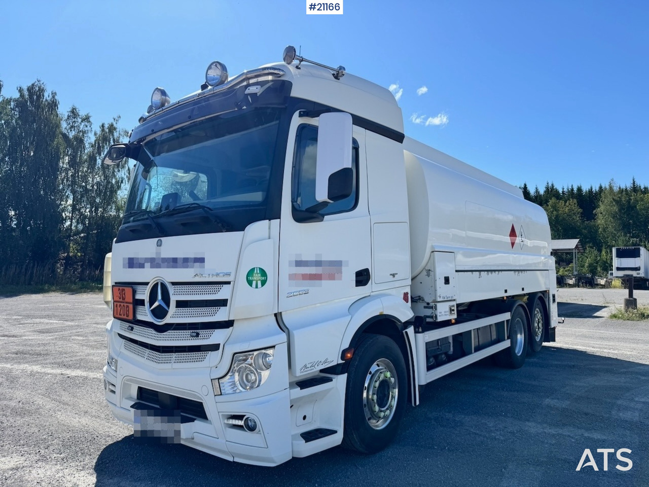 Mercedes Actros 2553 - Caminhão tanque: foto 1 Mercedes Actros 2553 - Caminhão tanque: foto 1