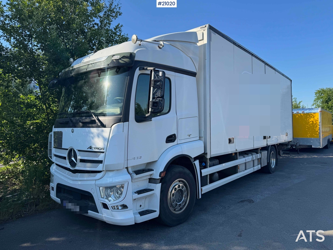 Mercedes Actros - Camião furgão: foto 2 Mercedes Actros - Camião furgão: foto 2