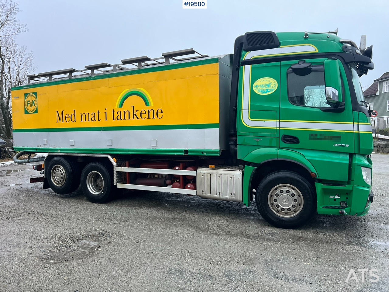 Caminhão tanque Mercedes Actros: foto 10