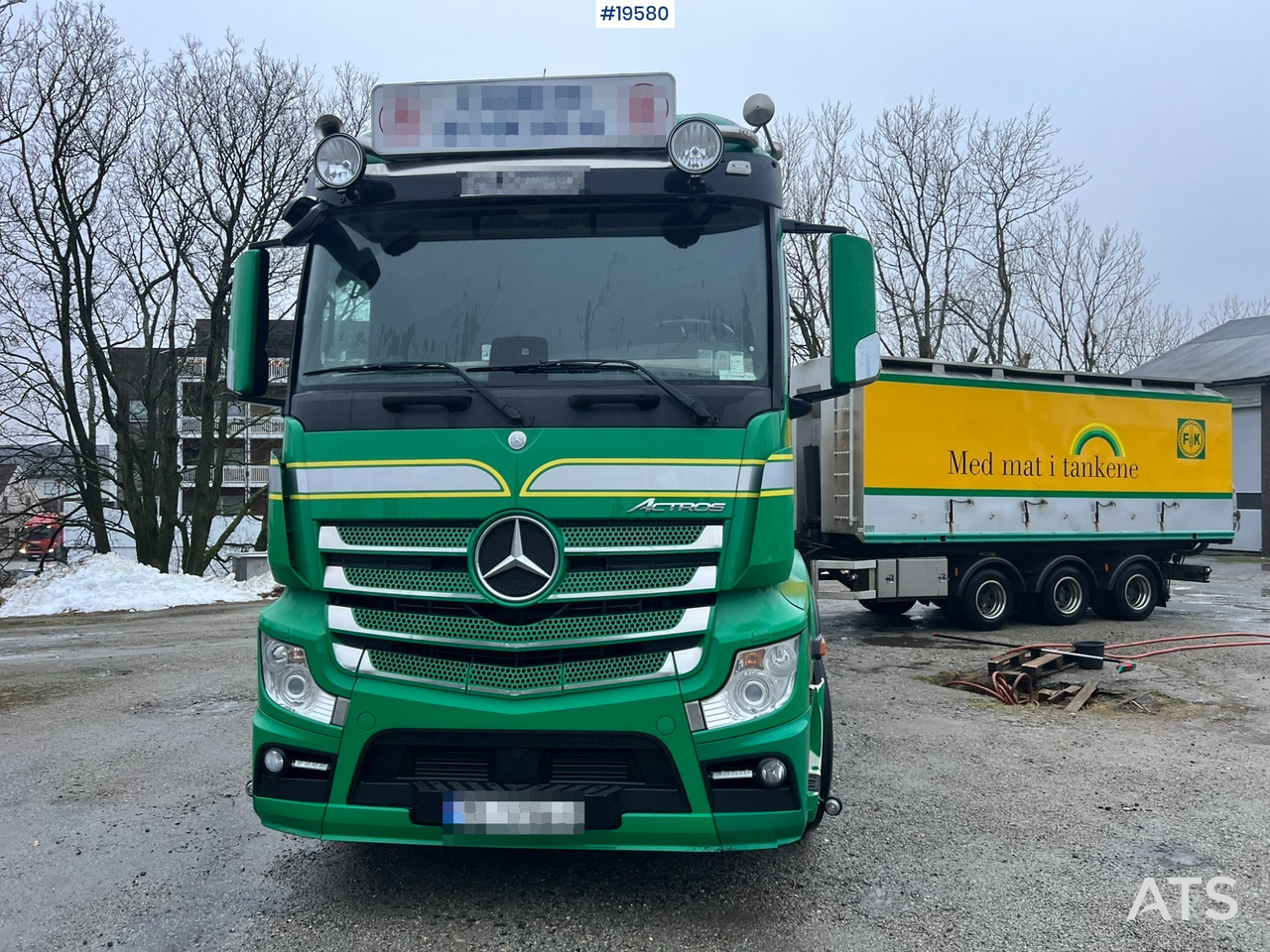 Caminhão tanque Mercedes Actros: foto 5