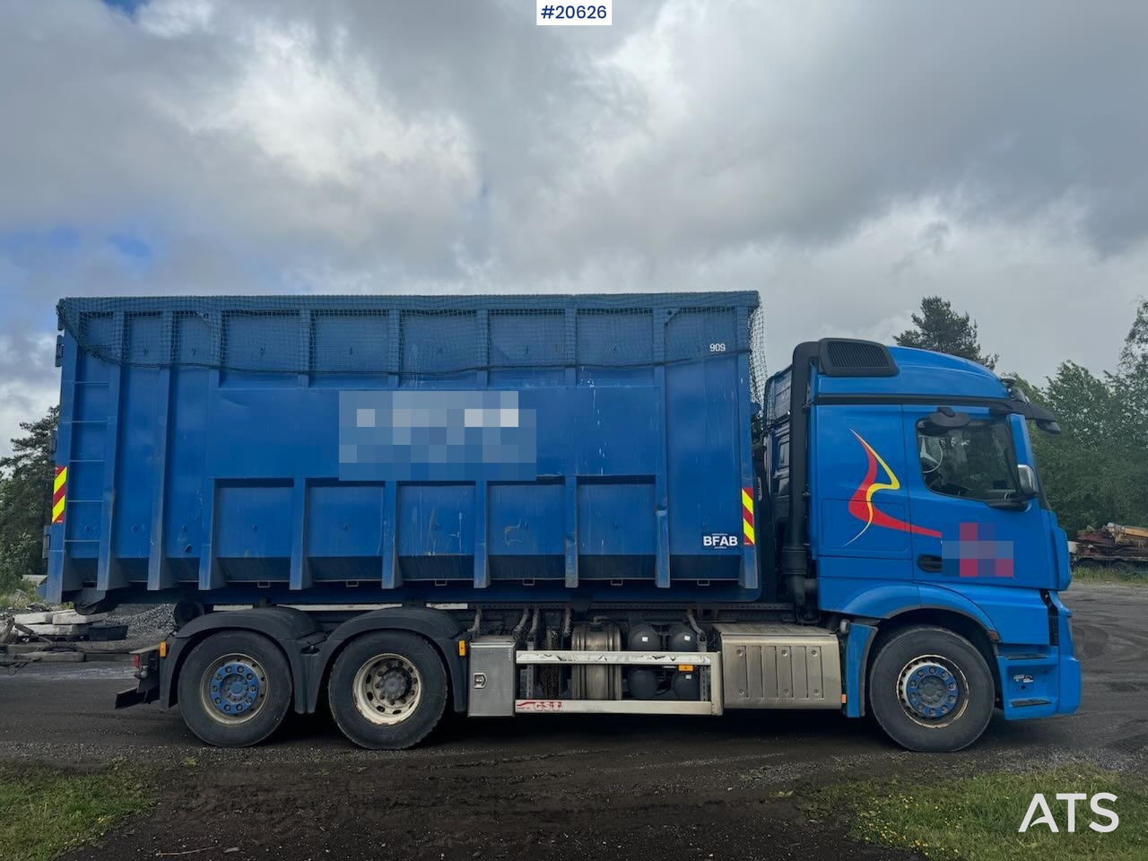Mercedes Actros - Camião polibenne: foto 2 Mercedes Actros - Camião polibenne: foto 2
