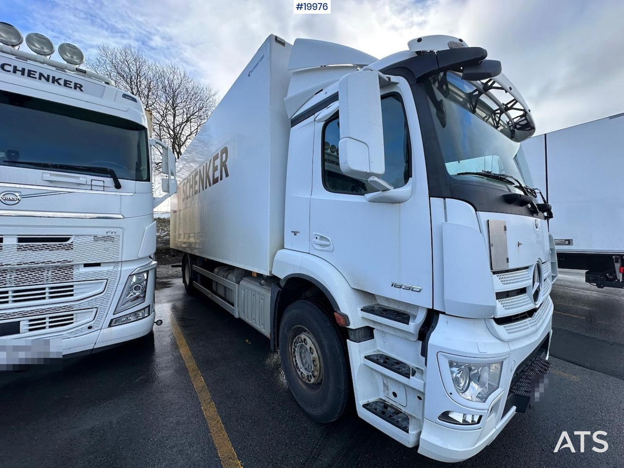 Camião furgão Mercedes Antos 1830: foto 10