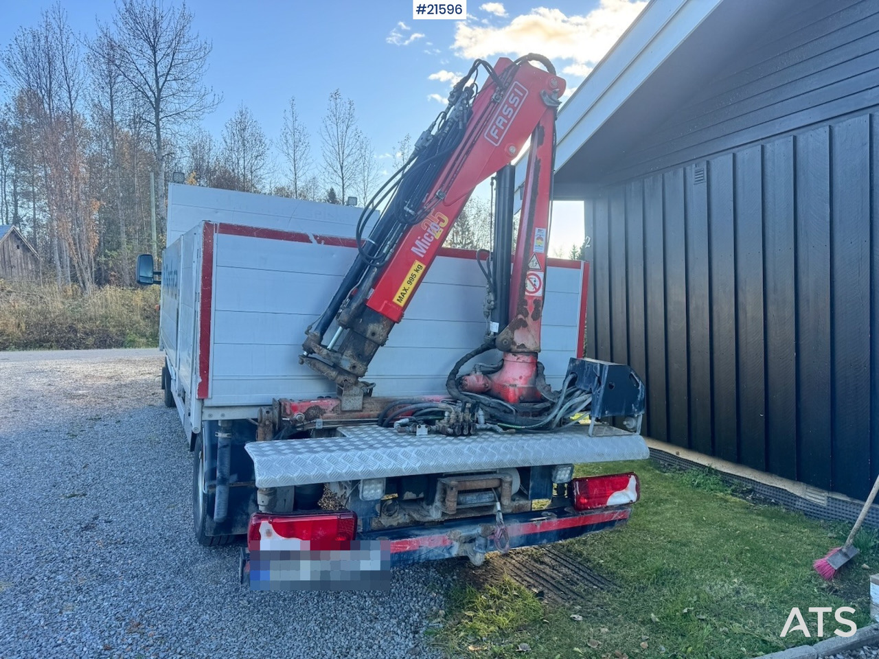 Mercedes-Benz Sprinter 519 4x4 nødslaktbil med vinsj og bakmontert Fassi kran - Furgão: foto 5 Mercedes-Benz Sprinter 519 4x4 nødslaktbil med vinsj og bakmontert Fassi kran - Furgão: foto 5