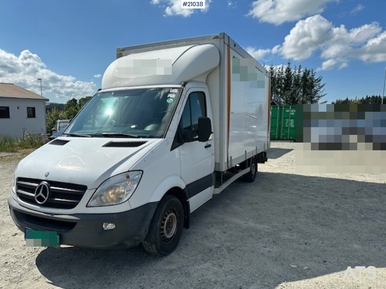 Mercedes Sprinter 316 CDI 8 Pallers Skapbil - Camião furgão: foto 2 Mercedes Sprinter 316 CDI 8 Pallers Skapbil - Camião furgão: foto 2