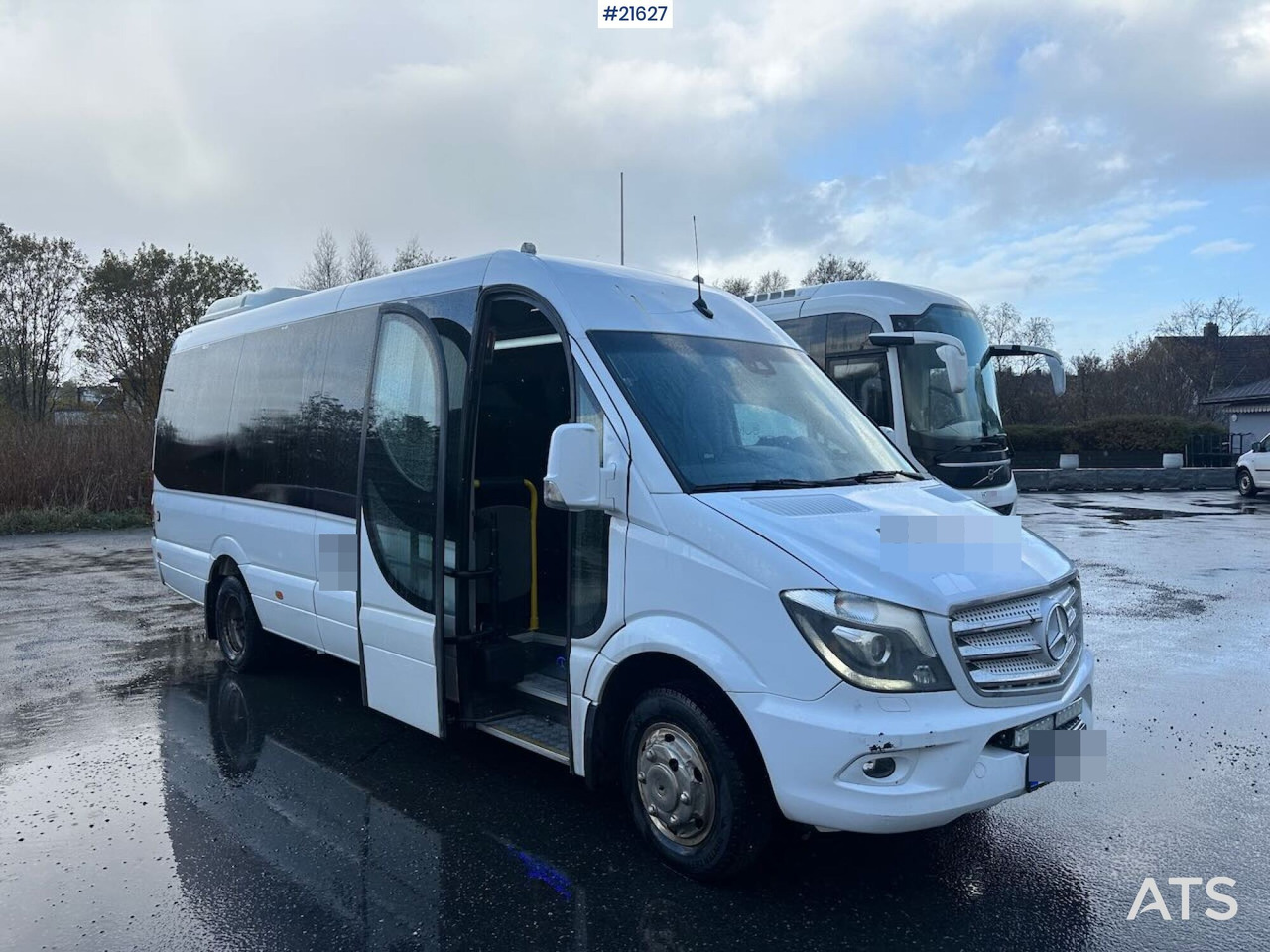 Mercedes Sprinter minibuss 4x2 m/ 16+1 seter, rullestolrampe og handikap plass. - Minibus, Furgão de passageiros: foto 4 Mercedes Sprinter minibuss 4x2 m/ 16+1 seter, rullestolrampe og handikap plass. - Minibus, Furgão de passageiros: foto 4