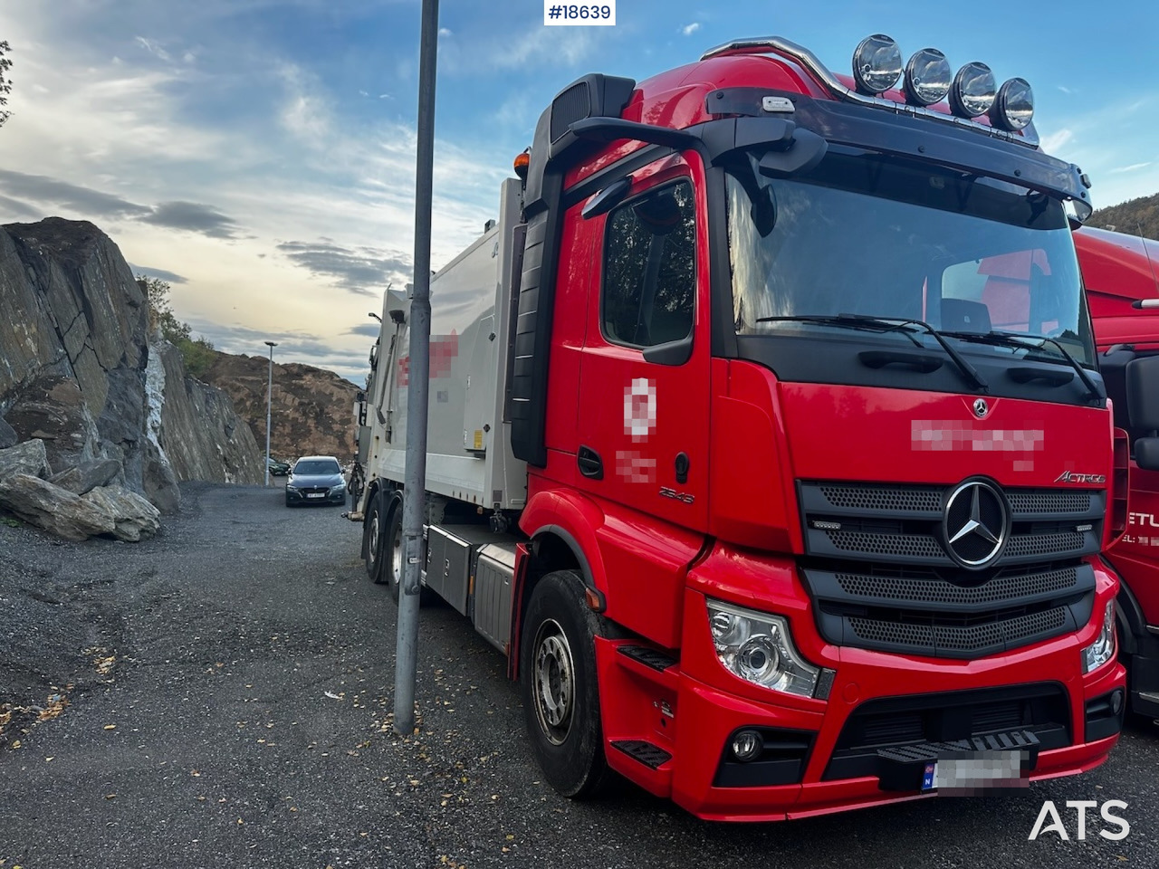 Mercedes actros 2543L - Caminhão de lixo: foto 1 Mercedes actros 2543L - Caminhão de lixo: foto 1