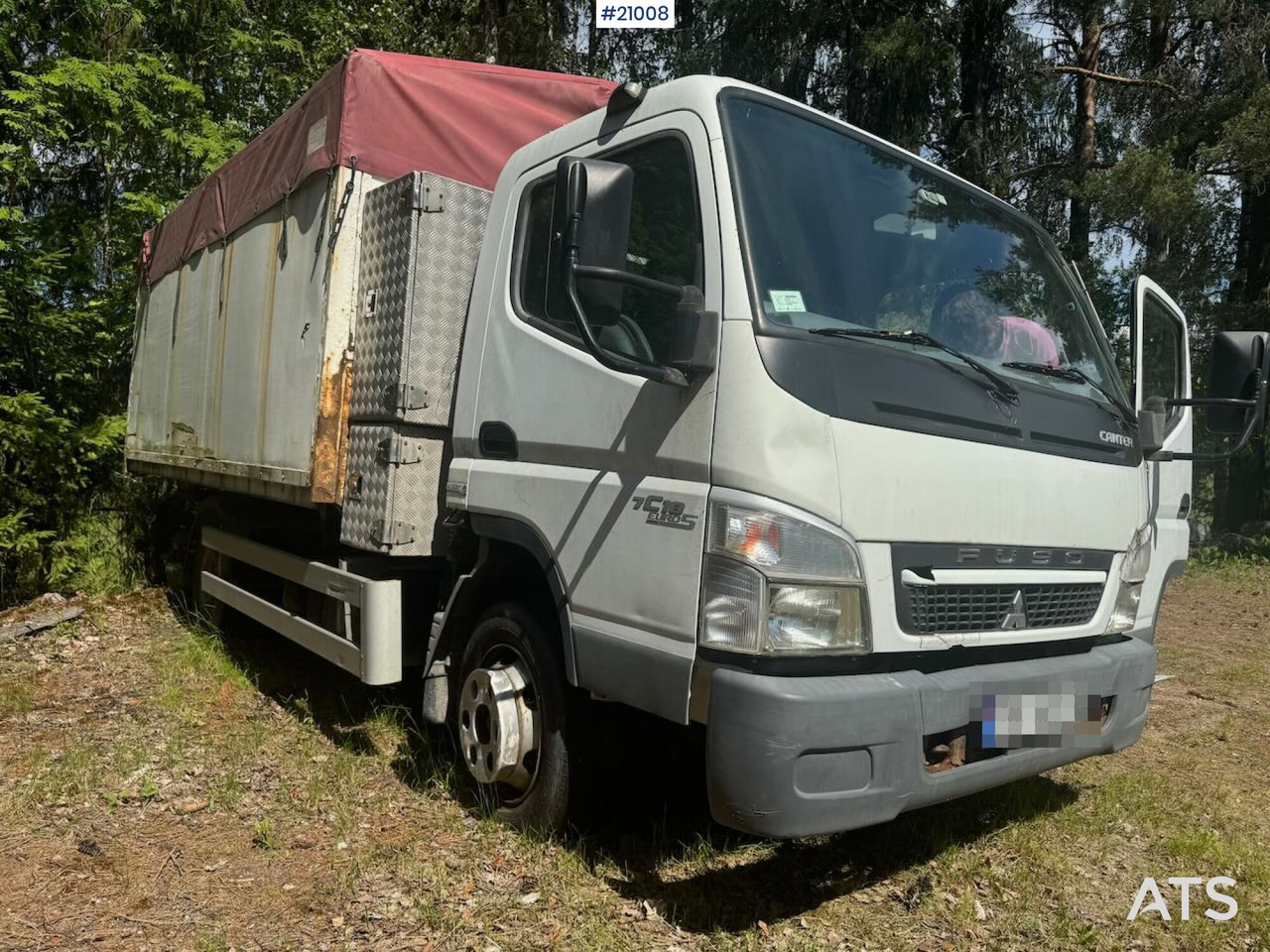 Mitsubishi Fuso Canter - Camião de caixa aberta/ Plataforma: foto 3 Mitsubishi Fuso Canter - Camião de caixa aberta/ Plataforma: foto 3