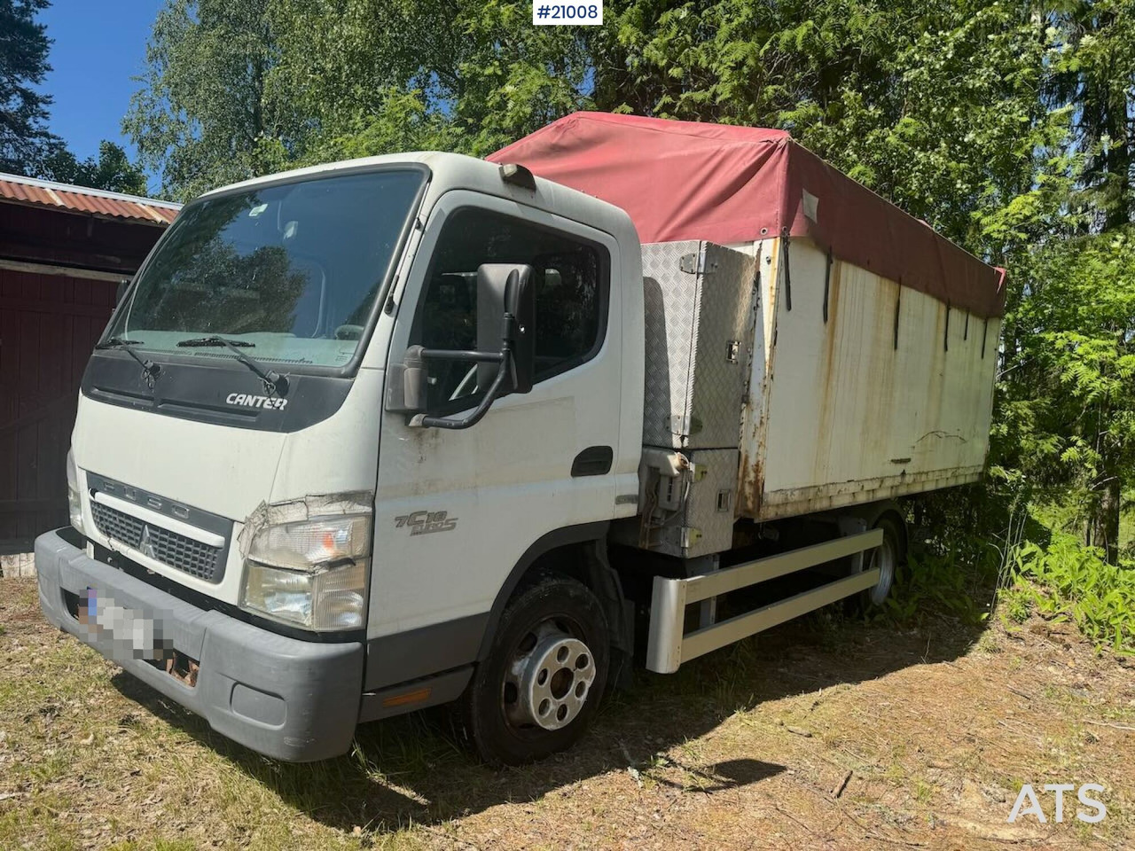 Mitsubishi Fuso Canter - Camião de caixa aberta/ Plataforma: foto 1 Mitsubishi Fuso Canter - Camião de caixa aberta/ Plataforma: foto 1