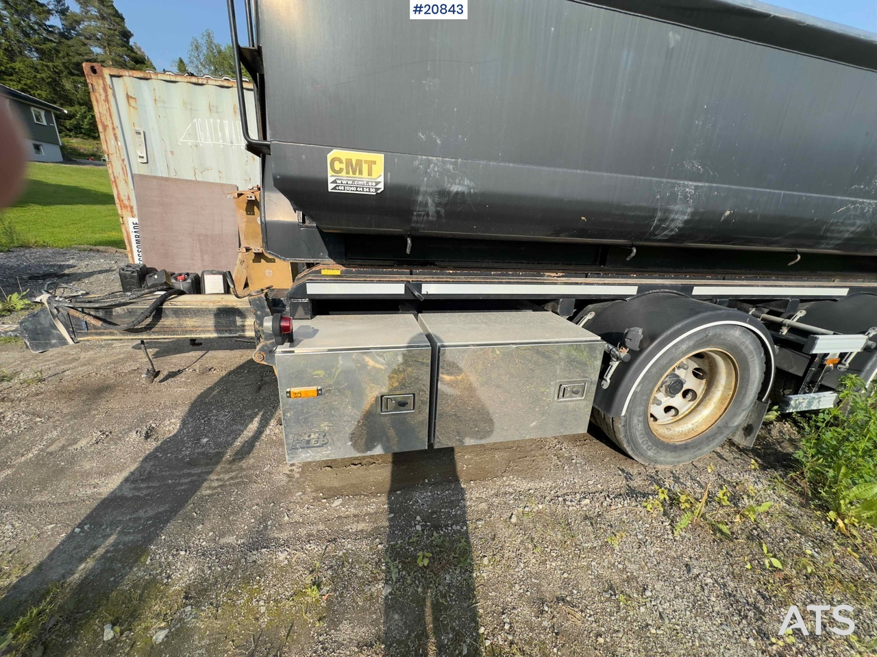 NOR SLEP 2 akslet krokhenger med tipp - Reboque ampliroll/ Multibenne: foto 2 NOR SLEP 2 akslet krokhenger med tipp - Reboque ampliroll/ Multibenne: foto 2