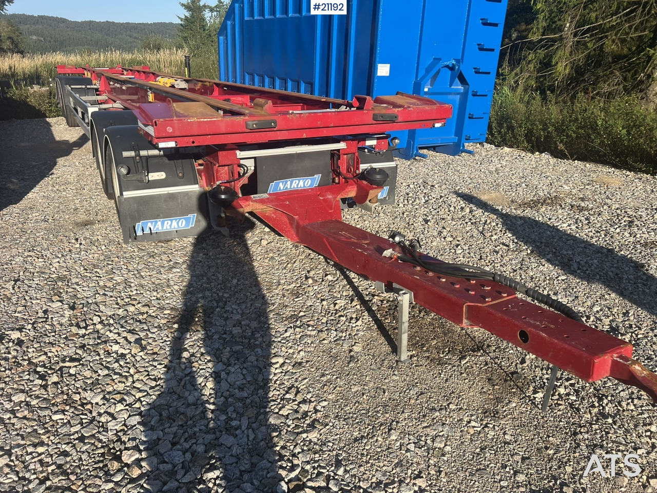 Narko Containerhenger - Reboque chassi: foto 5 Narko Containerhenger - Reboque chassi: foto 5
