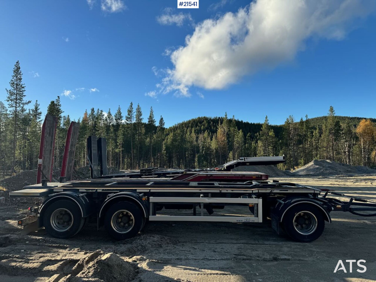 Nor-Slep 2022 Nor Slep SL-28KT Krokhenger m/ tipp - Reboque ampliroll/ Multibenne: foto 1 Nor-Slep 2022 Nor Slep SL-28KT Krokhenger m/ tipp - Reboque ampliroll/ Multibenne: foto 1