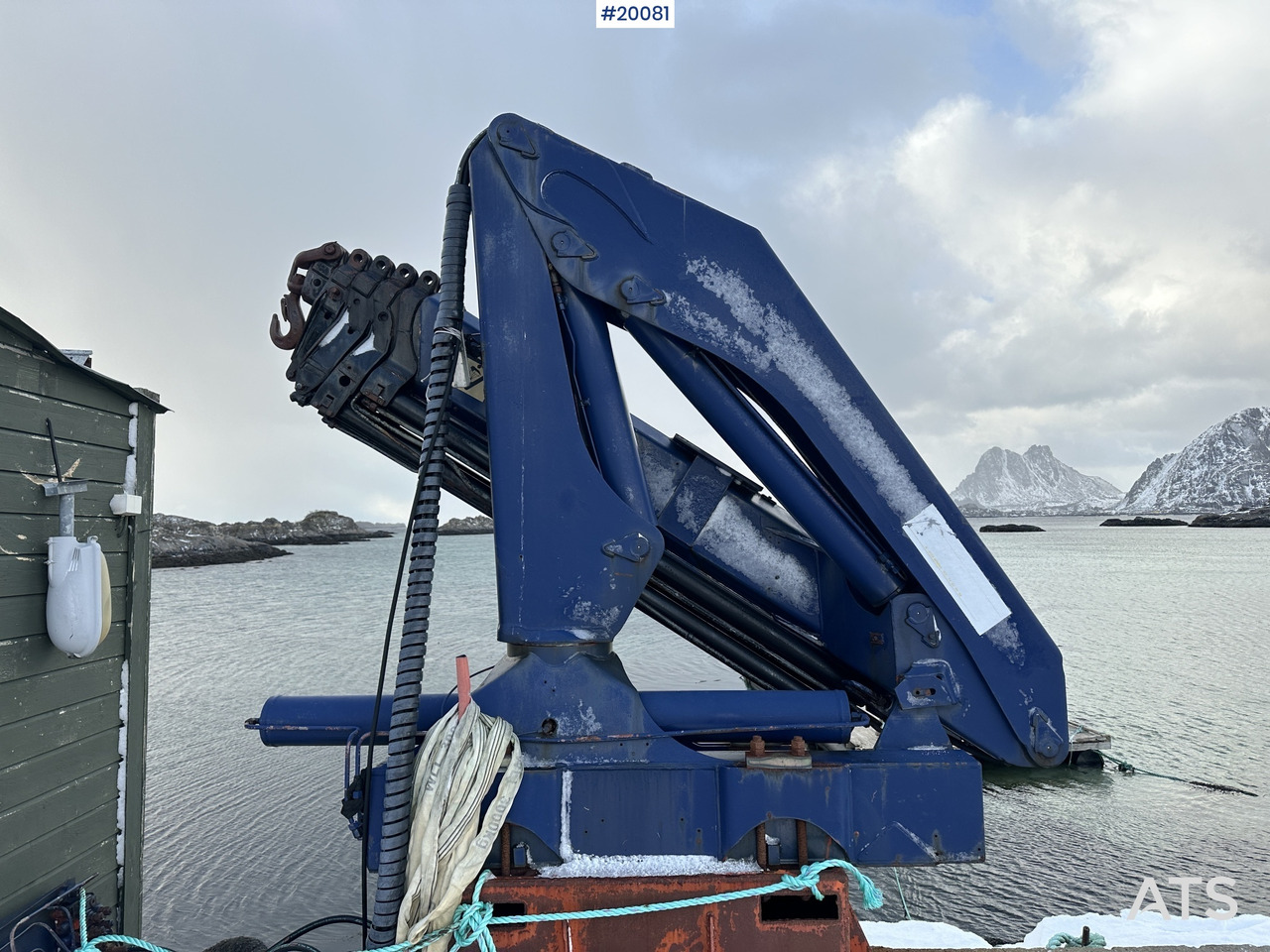 Palfinger PK 14080 C kran m/ hydraulikk pumpe - Grua para camião: foto 1 Palfinger PK 14080 C kran m/ hydraulikk pumpe - Grua para camião: foto 1