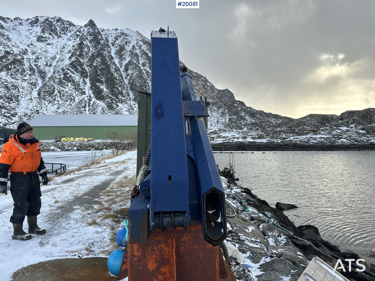 Palfinger PK 14080 C kran m/ hydraulikk pumpe - Grua para camião: foto 3 Palfinger PK 14080 C kran m/ hydraulikk pumpe - Grua para camião: foto 3