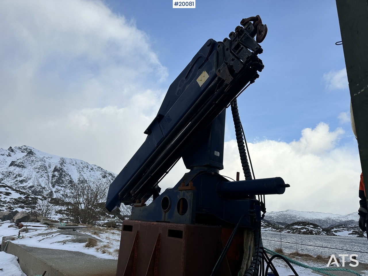 Palfinger PK 14080 C kran m/ hydraulikk pumpe - Grua para camião: foto 2 Palfinger PK 14080 C kran m/ hydraulikk pumpe - Grua para camião: foto 2