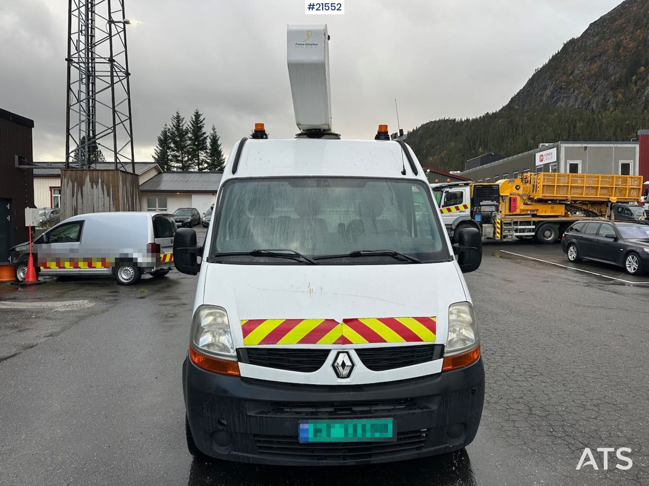 Renault Master liftbil m/ France Elevateur løftekurv. SE VIDEO - Caminhão com plataforma aérea, Furgão: foto 3 Renault Master liftbil m/ France Elevateur løftekurv. SE VIDEO - Caminhão com plataforma aérea, Furgão: foto 3