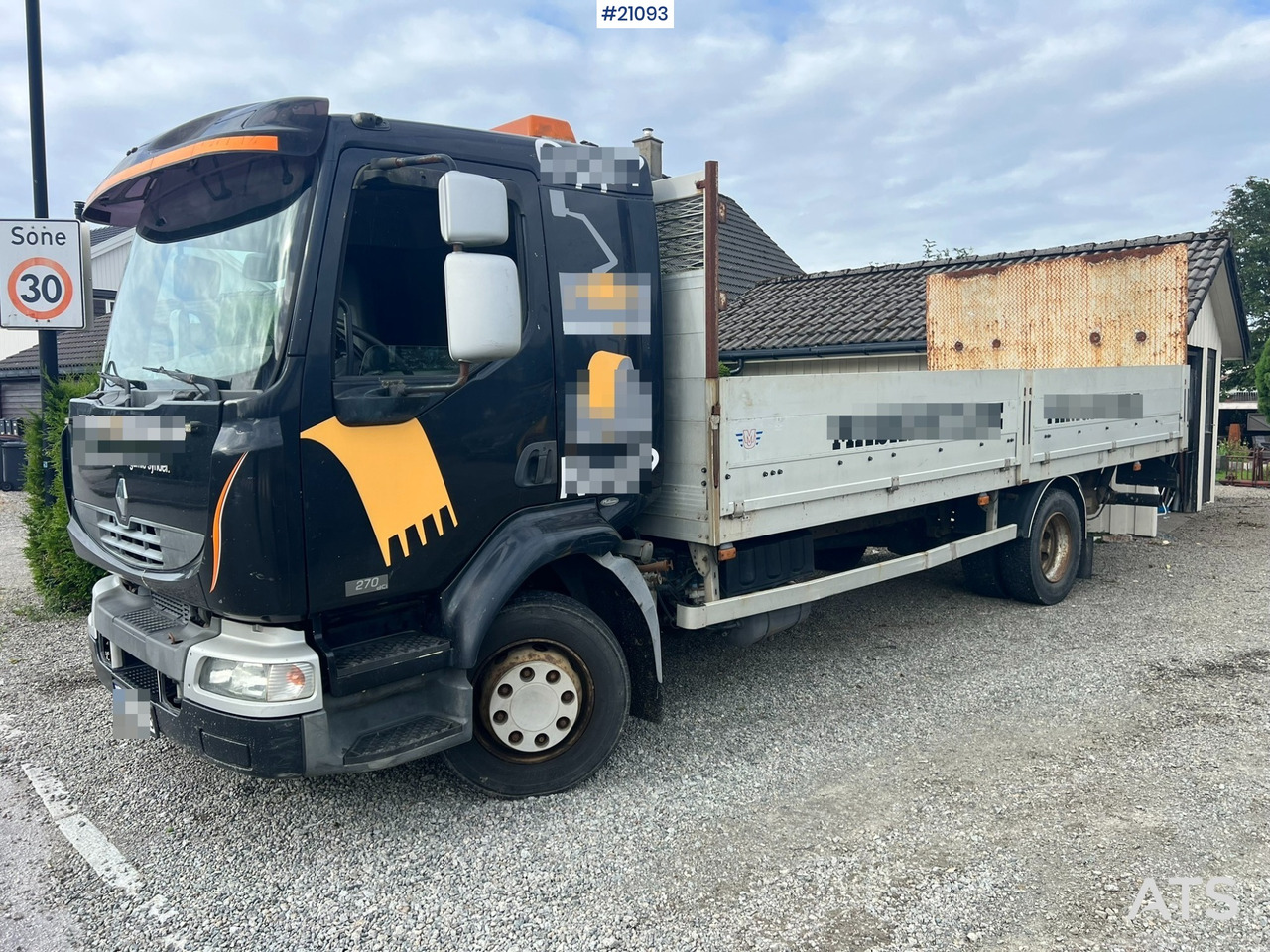 Renault Midlium - Camião de caixa aberta/ Plataforma: foto 1 Renault Midlium - Camião de caixa aberta/ Plataforma: foto 1