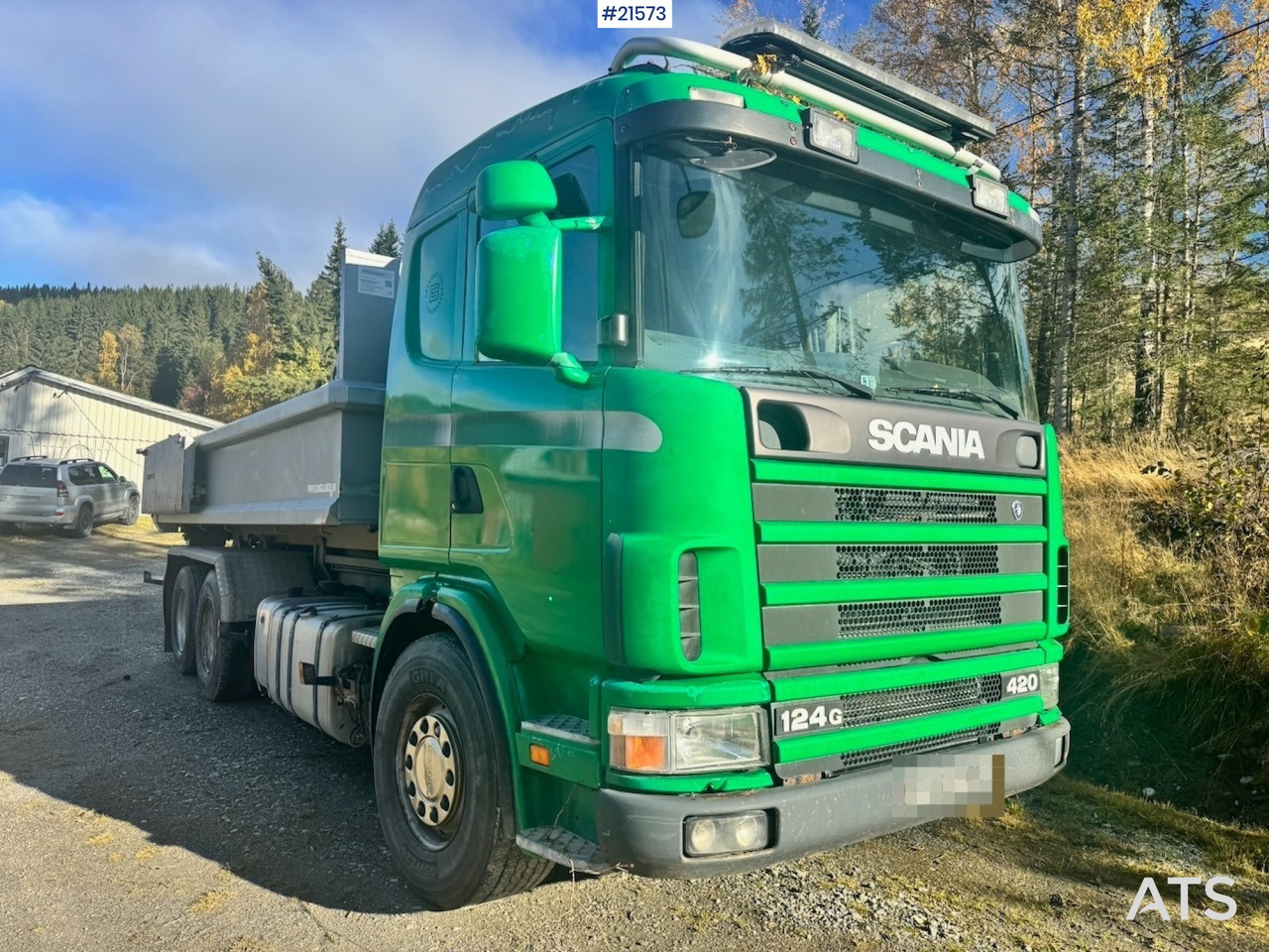 Scania 124G 6x2 Krokbil - Camião polibenne: foto 1 Scania 124G 6x2 Krokbil - Camião polibenne: foto 1