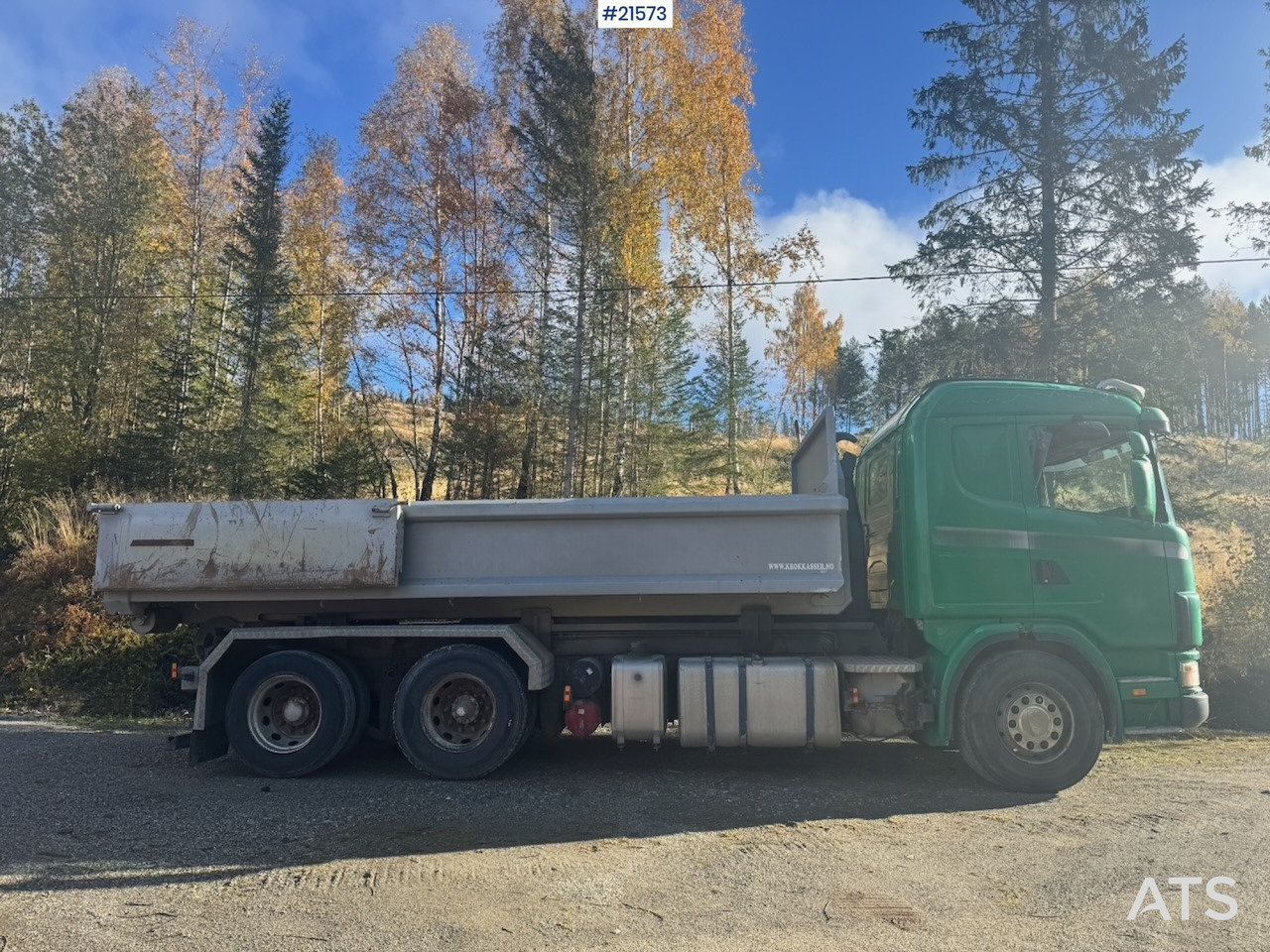 Scania 124G 6x2 Krokbil - Camião polibenne: foto 3 Scania 124G 6x2 Krokbil - Camião polibenne: foto 3