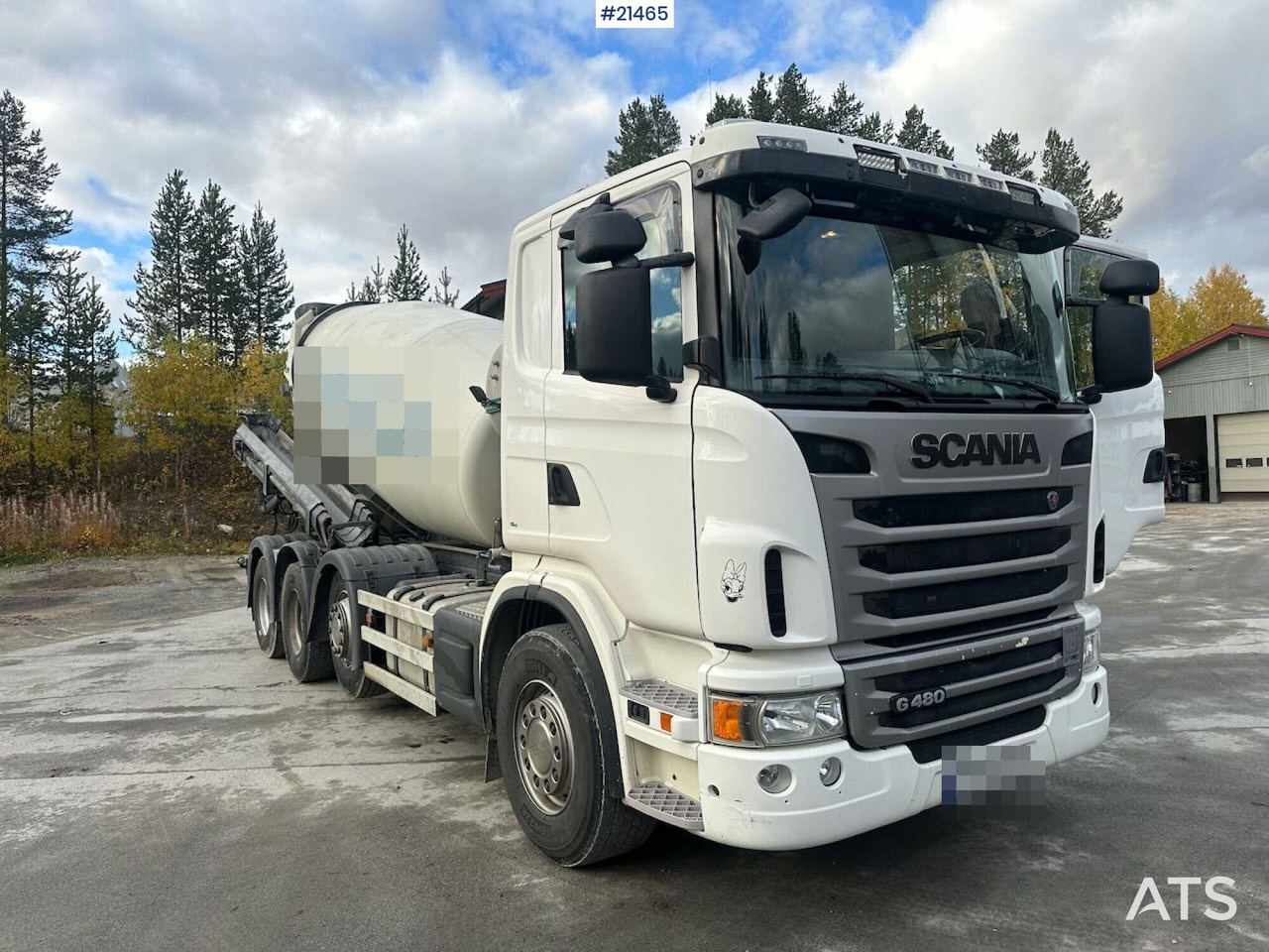 Scania G480 - Camião betoneira: foto 2 Scania G480 - Camião betoneira: foto 2